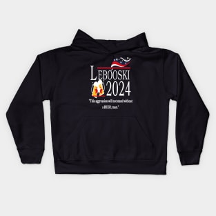 Lebowski 2024 Political Election Vote 2024 Kids Hoodie